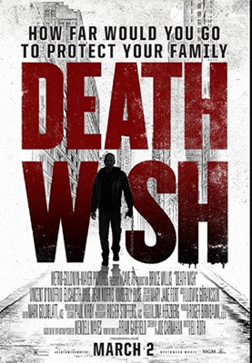 Death Wish Theatrical release in China Sept. 21