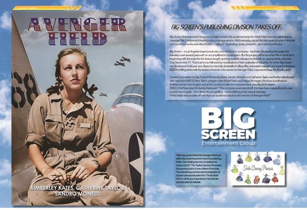 Flying Into Bookstores Soon - Big Screen Entertainment Group Honours Military Veterans With Avenger Field Book
